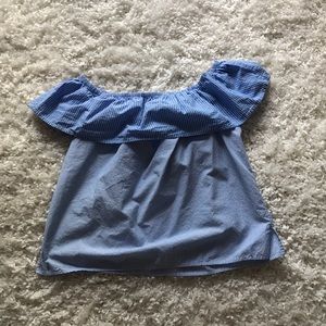 Lucky brand off the shoulder top